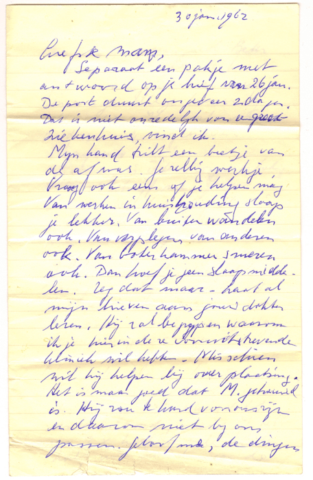 1962. Brief van Loeka aan Helma